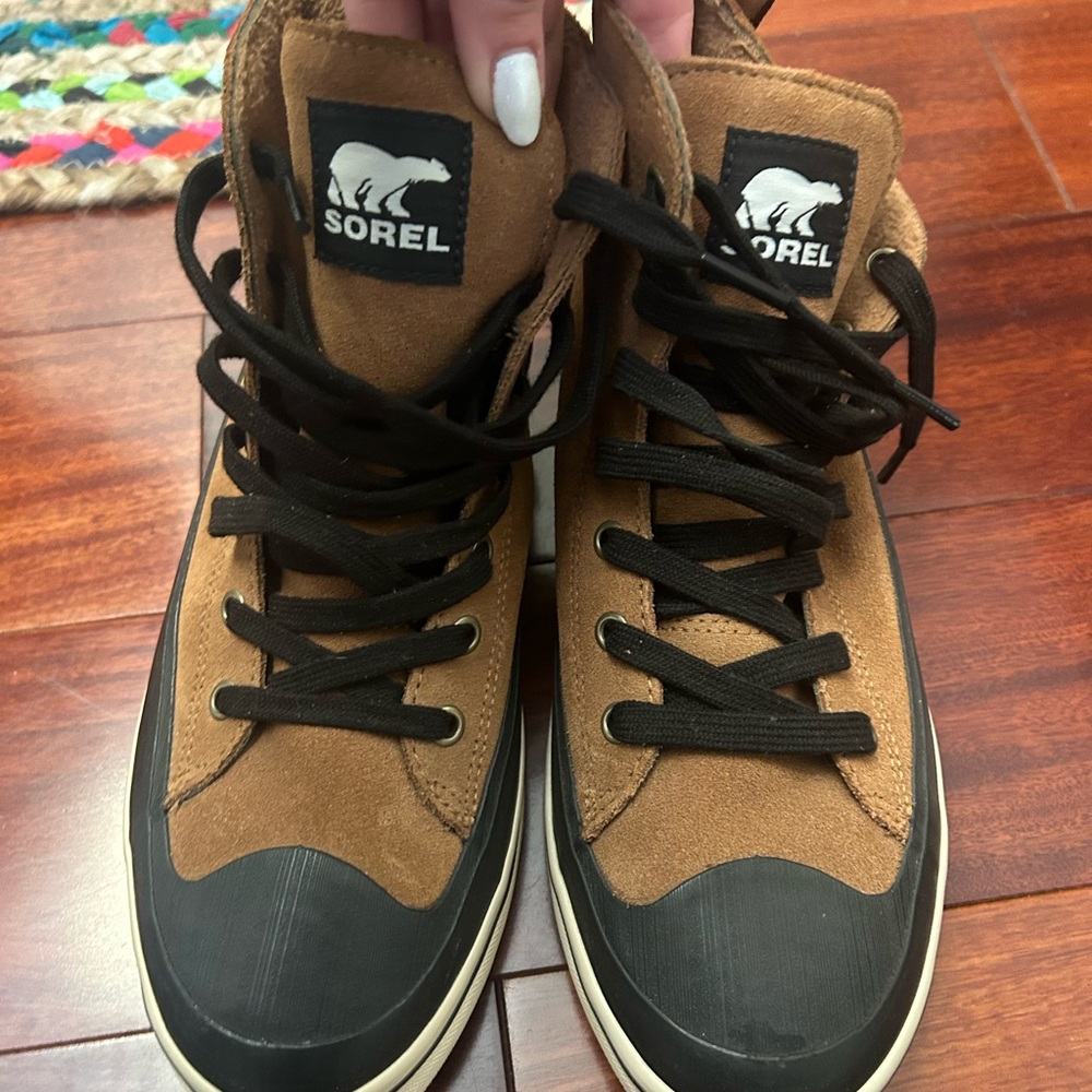 Sorel Men's Brown and Black Sneakers